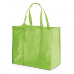 Saco de compras grande personalizado cor verde claro