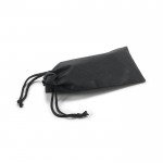 Bolsas para óculos personalizadas com logo cor preto