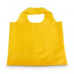 Saco de compras dobrável personalizado cor amarelo