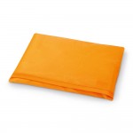 Saco de compras dobrável personalizado cor cor-de-laranja impresso