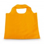 Saco de compras dobrável personalizado cor cor-de-laranja