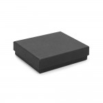 Carteira de couro personalizada e elegante cor preto com caixa