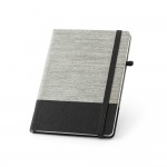 Cadernos com capa rígida personalizável cor preto