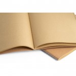 Cadernos com papel reciclado para empresas cor natural quarta vista