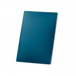 Caderno de papel de pedra hidrorresistente com folhas A5 lisas cor azul