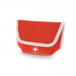Kit de emergência com vários acessórios  cor vermelho