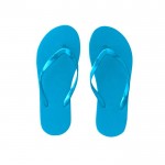 Chinelos de praia disponíveis em várias cores no tamanho 40-43 cor azul-claro primeira vista