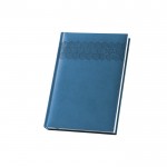 Agenda A5 personalizada com logo cor azul