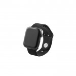Smartwatch resistente à água com aplicação HryFine incorporada cor preto