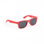 Óculos de sol de RPET cor vermelho