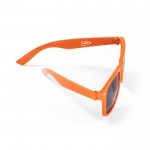 Óculos de sol de RPET cor cor-de-laranja terceira vista