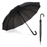 Guarda-chuva publicitário de 12 varetas  cor preto varias cores