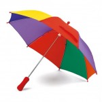 Guarda-chuva colorido com abertura manual personalizavel