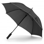 Guarda-chuva com abertura automática cor prateado mate