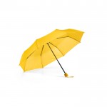 Guarda-chuva colorido dobrável em 3 secções cor amarelo