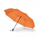 Guarda-chuva dobrável para empresas cor cor-de-laranja