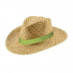 Chapéu Summertime com fita verde-claro