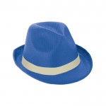 Chapéu Fiesta personalizado azul com fita 