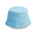 Chapéu personalizado para crianças cor azul-celeste