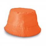 Chapéus publicitários baratos em poliéster cor cor-de-laranja