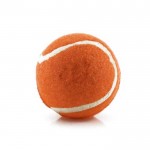 Bola resistente e personalizável para cães cor cor-de-laranja quarta vista