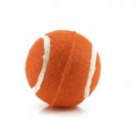 Bola resistente e personalizável para cães cor cor-de-laranja quinta vista