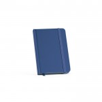 Caderno com capa dura de papel reciclado A6 folhas linhas cor azul real