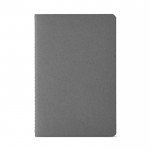 Caderno com capa de cartão reciclado A5 folhas linhas cor cinzento
