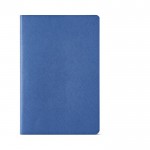 Caderno com capa de cartão reciclado A5 folhas linhas cor azul real