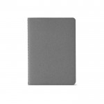 Caderno com capa de cartão reciclado A6 folhas linhas cor cinzento