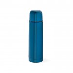 Termo de aço inoxidável reciclado em várias cores 500ml cor azul