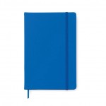 Cadernos personalizados de páginas com riscas cor azul real