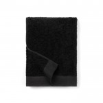 Toalha de algodão e tencel para publicidade cor preto