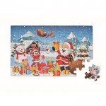 Puzzle de Natal de 60 peças cor multicolor primeira vista