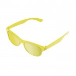 Óculos de sol UV400 para crianças cor amarelo primeira vista