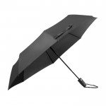 Guarda-chuva, pongee rPET, abertura e fecho automático Ø 95 cor preto primeira vista