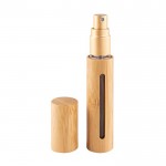 Frasco de bambu com spray para perfume vista principal