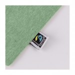 Saco, algodão Fairtrade, reciclado GRS, asas longas 120 g/m2 cor verde segunda vista