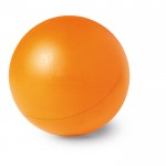 Bola anti-stress personalizada cor cor-de-laranja terceira vista