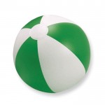 Bola de praia publicitária para empresas cor verde