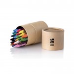 Caixa de 30 lápis de cera de cores para oferecer vista principal