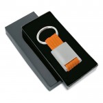 Porta-chaves com serigrafia de cores cor cor-de-laranja terceira vista
