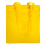Bolsas personalizadas baratas para publicidade cor amarelo