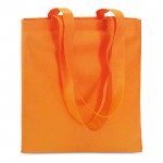 Bolsas personalizadas baratas para publicidade cor cor-de-laranja