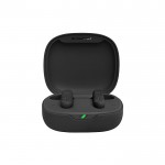 Auriculares Bluetooth com caixa personalizada cor preto