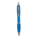 Atrativas canetas personalizadas baratas cor azul
