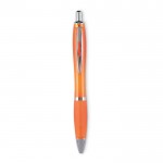 Atrativas canetas personalizadas baratas cor cor-de-laranja