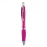 Atrativas canetas personalizadas baratas cor fúchsia