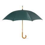 Guarda-chuva personalizado 23'' com cabo de madeira cor verde