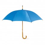 Guarda-chuva personalizado 23'' com cabo de madeira cor azul real